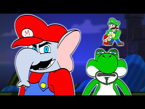 MARIO ELEFANTE #supermariowonder #Animação