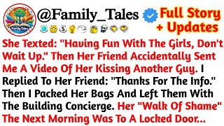 She Texted Having Fun With The Girls Don t Wait Up Then Her Friend Accidentally Reddit Stories