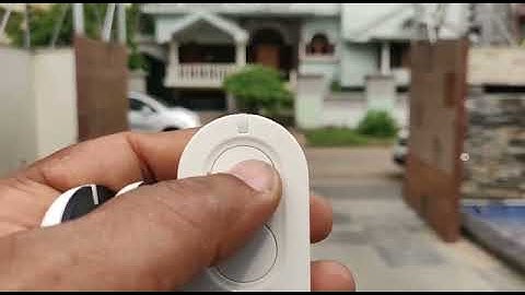 Swing Gate Automation Client: Mr. KSN Reddy Garu.