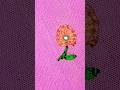 trending flower embroidery design 💗💜#shorts#needlework #kadhai#viralvideo