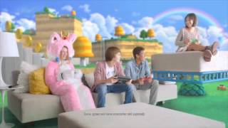 Super Mario 3D World - Play Together TV Commercial (Wii U)