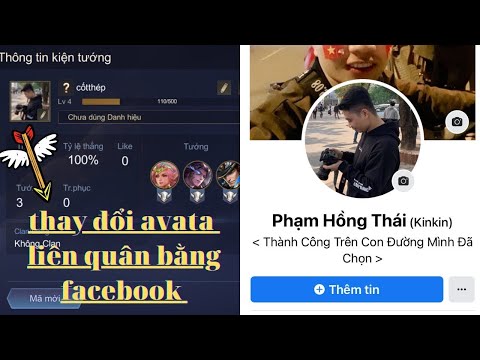 Video Hướng Dẫn Thay Ảnh Avata Liên Quân Bằng Facebook Mới... - youtube