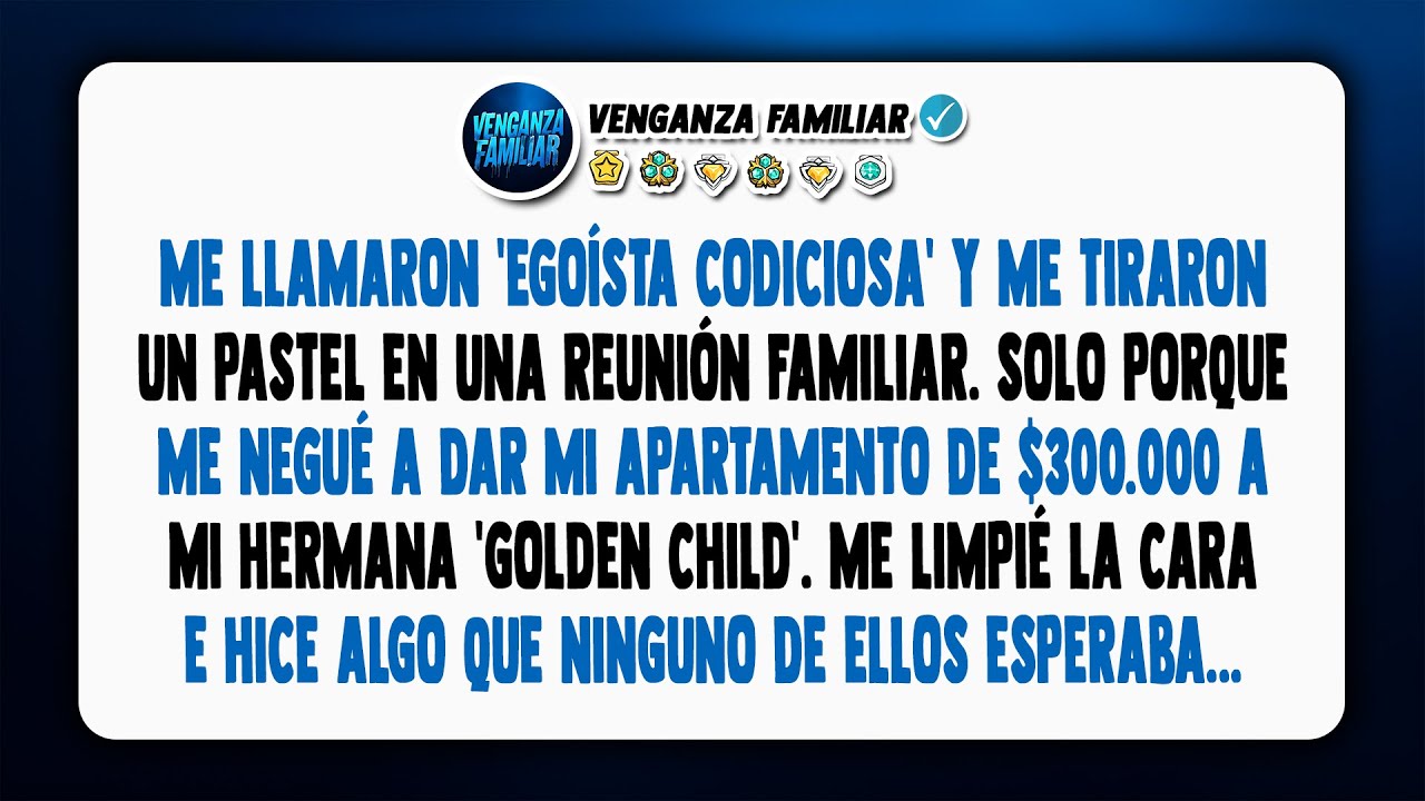 Me Llamaron 'Egoísta Codiciosa' Y Me Tiraron Un Pastel En Una Reunión Familiar. Solo Porque Me Negué
