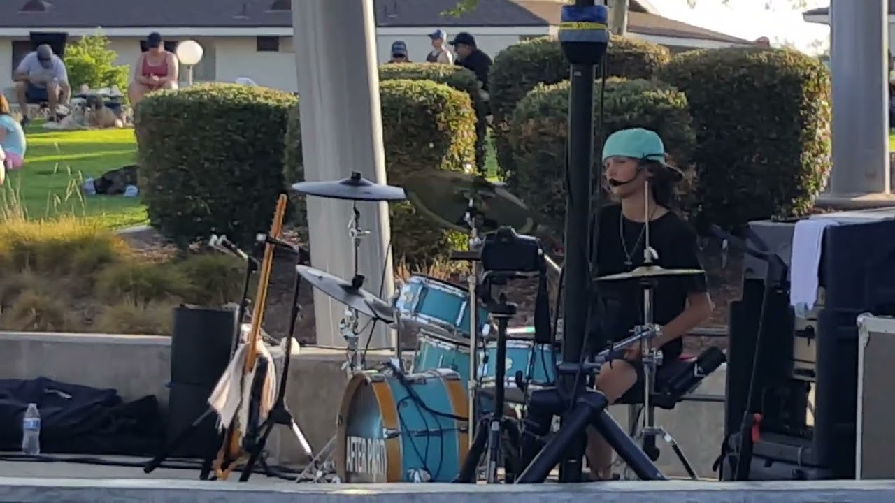 After Party dance band at Yorba Linda 2022 Summer Concert in the Park