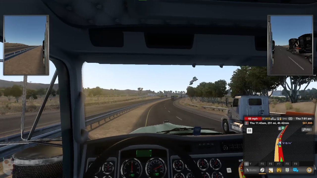 Idiots go trucking
