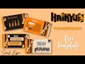 HAIKYUU!! PPT FREE TEMPLATE 2021 | Soul Eza