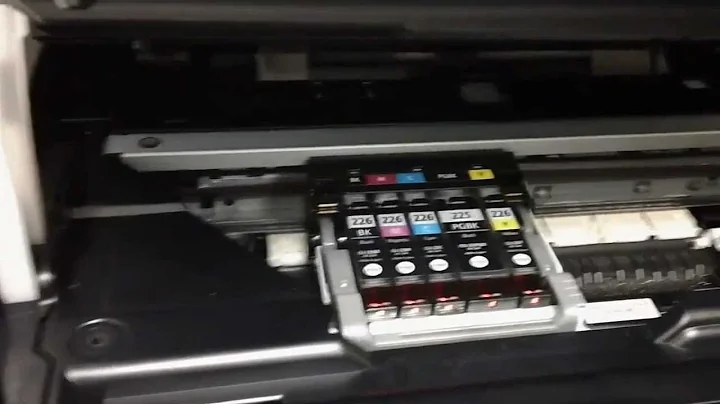 CIS Installation for Canon 225/226 Cartridges Tutorial