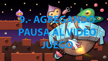 Curso de programación de video juegos con Phaser, 9.- Agregando pausa a nuestro juego