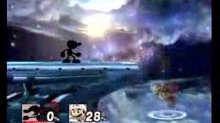 SSBB - Mr. Game and Watch's Moveset