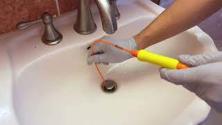 The Drain Weasel Sink Hair Unclog Tool: It's Amazing!