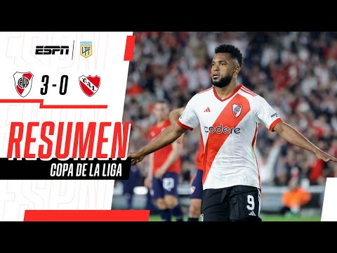 ¡EL MILLONARIO BAILÓ AL ROJO Y LE ARREBATÓ LA PUNTA! | River 3-0 Independiente | RESUMEN