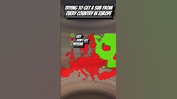 Trying to get sub from every country in Europe | Day 2 #fypシ #geography #viral #antiguabarbuda