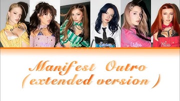Manifest "Outro" (extended version) lyrics/sözleri 