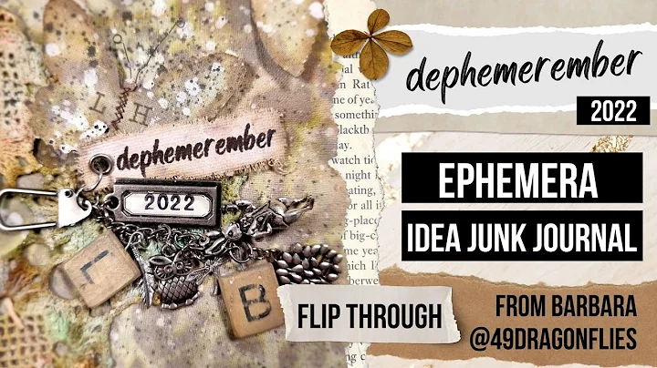 #dephemerember EPHEMERA IDEA JUNK JOURNAL from Bar...