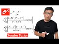 Fourier Series of e^x from -pi to pi