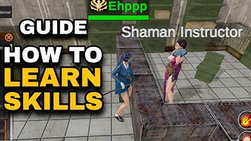 Ran Mobile: The Master Class - HOW TO LEARN SKILL (GUIDE HOW TO USE SCROLLS)