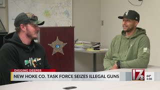 New Hoke Co. tasks force aims to seize illegal guns
