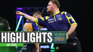 QUARTER-FINAL CORKER! | Day Eight Highlights | 2025 Mr Vegas Grand Slam of Darts