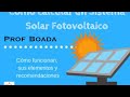 Calculo de un sistema fotovoltaico