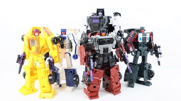 Transformers Legacy Stunticons/Menasor Stop Motion