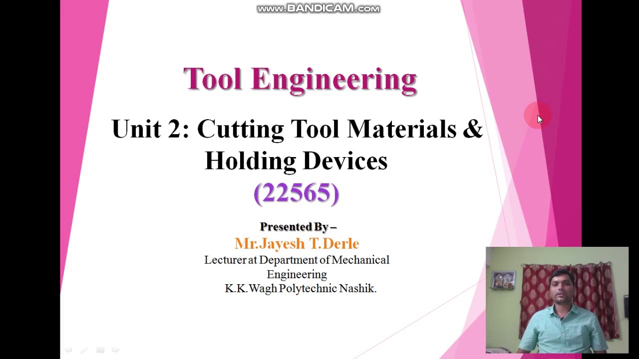 Tool EngineeringCutting tool material Part06 YouTube