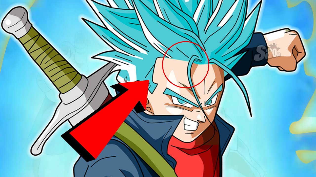Trunks now has blue hair - wide 7