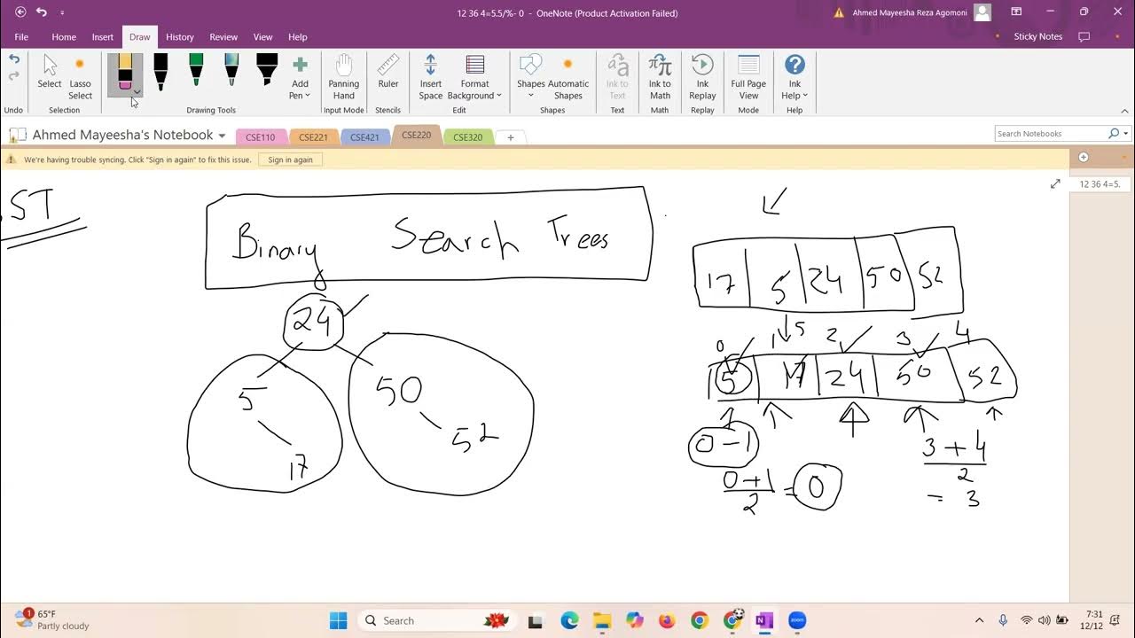 Introduction to Binary Search Trees || Insert a Node at BST - YouTube