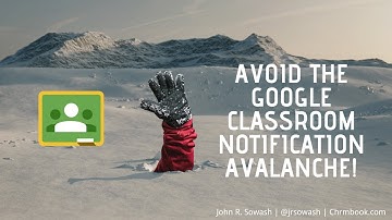 How to adjust your Google Classroom notification settings