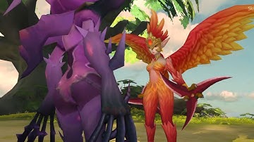 Dragon Nest 2 Evolution : Defeating Red Aetos Boss Cutscenes