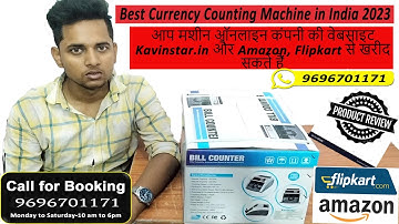 How to use Money Counting Machine in India 2025 / Money Counter Machine Unboxing