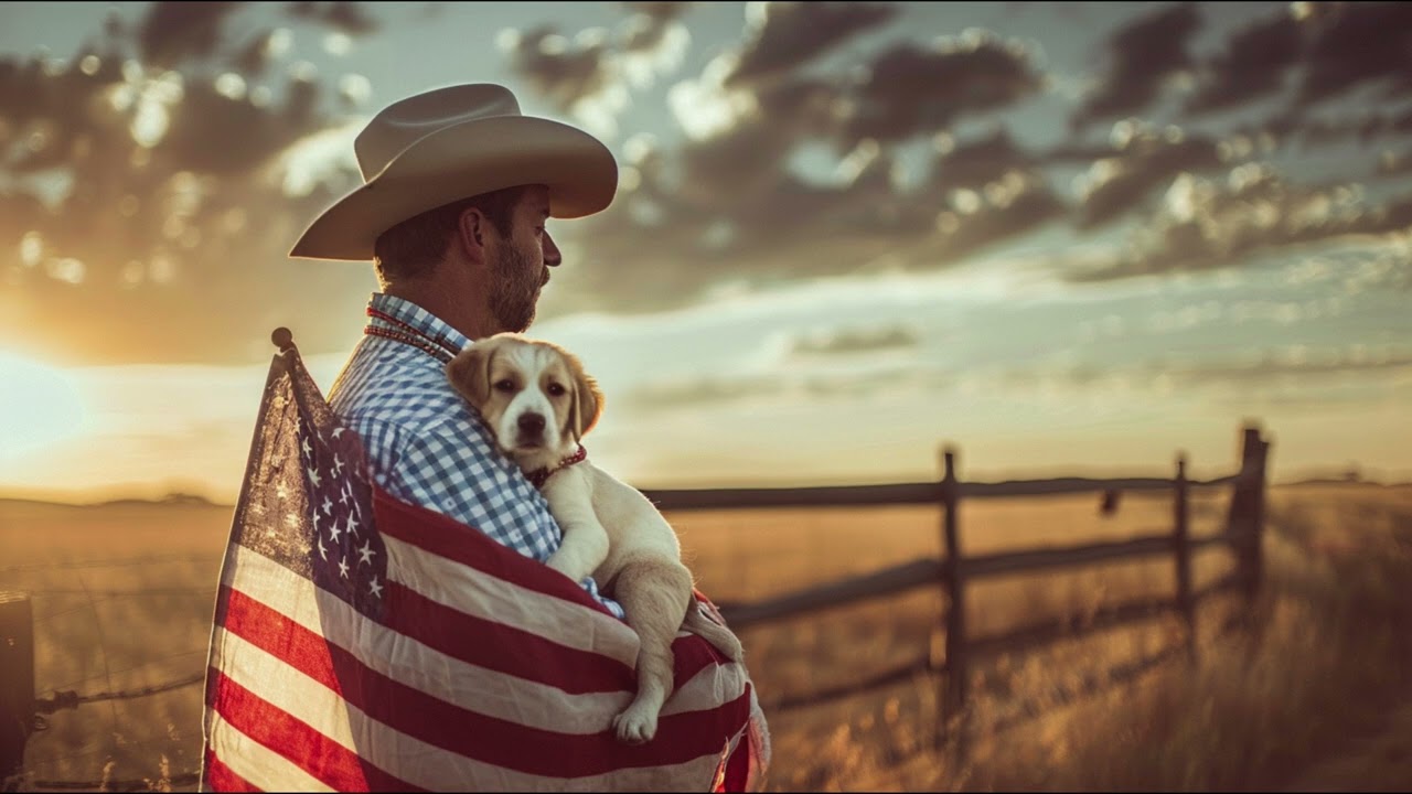 Thumbnail for the country song A Cowboy and His Puppy 🐶 Loyal Companions
