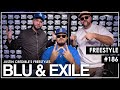 Blu & Exile Drop Bars Over 6 Classic Hip-Hop Beats | Justin Credible Freestyle #186