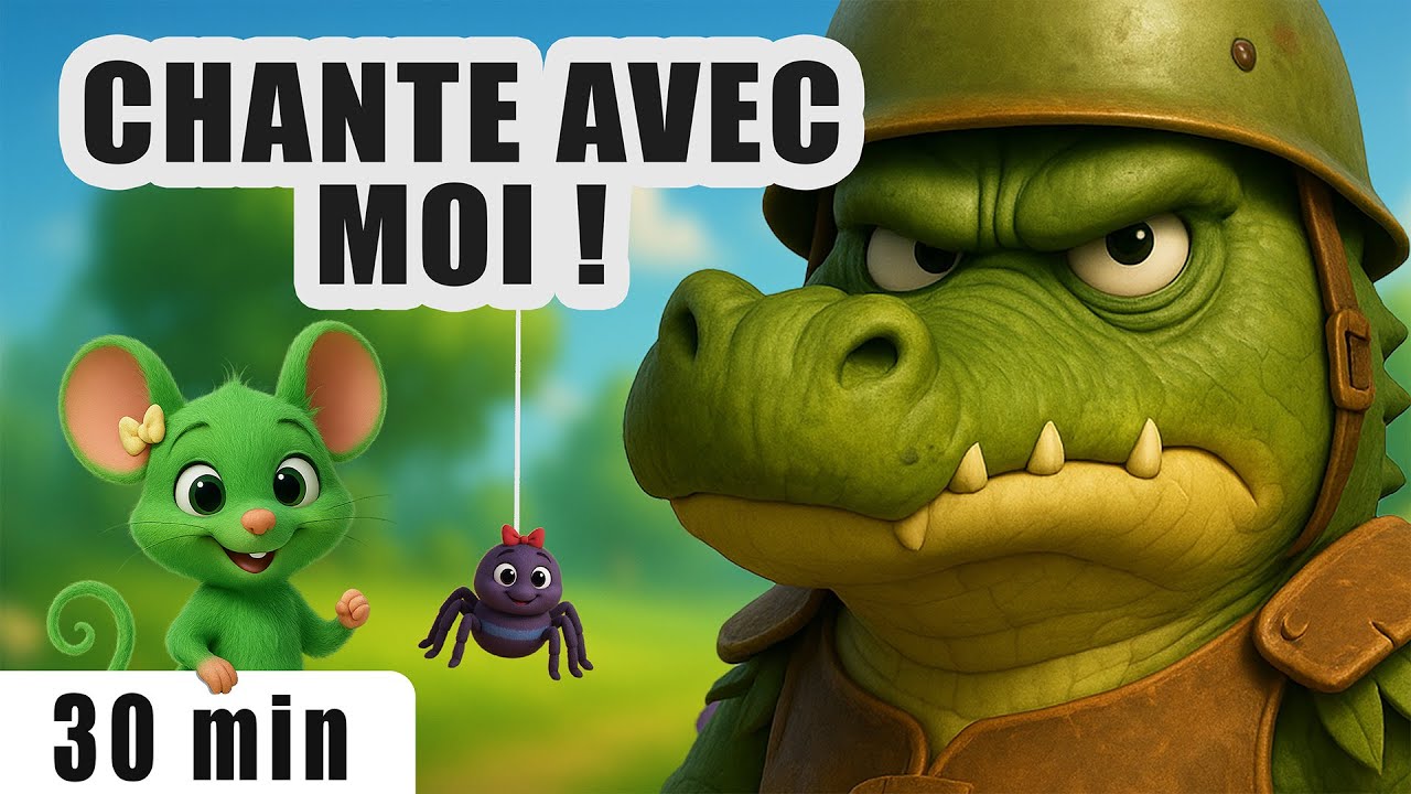 Compilation de Comptines pour Enfants | Ah Les crocodiles | Les Meilleures Chansons & Berceuses 🎶