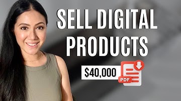 How To Sell Digital Products Online (Using Canva), Step By Step Tutorial