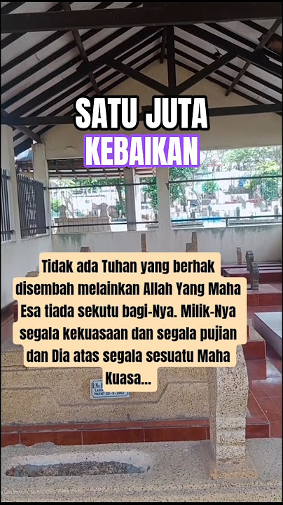 SATU JUTA KEBAIKAN #kisahislami #motivasireligi #shorts