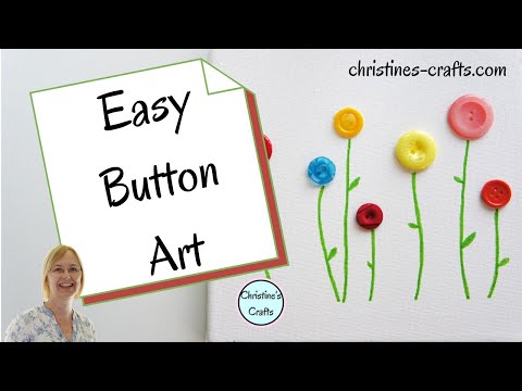 Easy Button Crafts for Kids - Easy Crafts 101