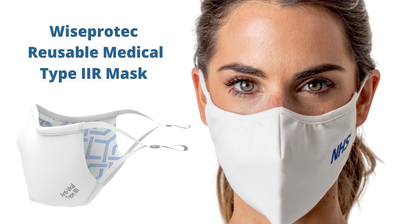 Wise Protec reusable medical Type IIR mask - YouTube
