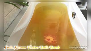 Lush ▲ Harajuku exclusives ▲ Karma bath bomb