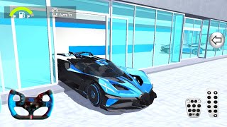 Bugatti Bolide Car in The Showroom   3D Driving Class 2023  best android gameplay