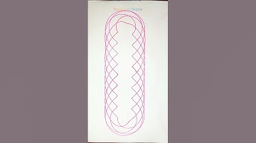 New Design Spirograf | New Pattern spirograf | #shorts #art #youtubeshorts