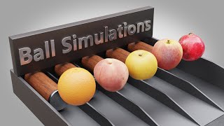 Fruit Marble Race Animation V04 screenshot 5