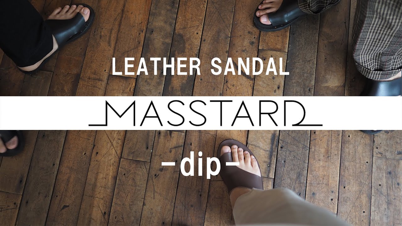 た*み様 masstard dip レザーサンダル　brown た*み様 masstard dip レザーサンダル brown