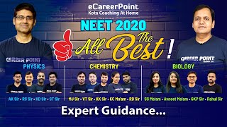 All The Best | NEET 2020 | Expert Guidance | Career Point NEET