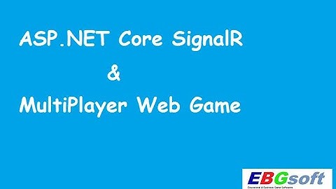 ASP.NET Core SignalR ile Çok-kullanıcılı Oyun Geliştirme (Multiplayer Game Development With SignalR)