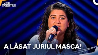 SINGURA DIN FAMILIE Care ȘTIE CARTE!  Alina A Uimit Juriul! | Românii au talent