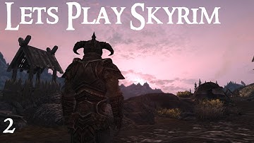 Lets Play Skyrim (modded) - pt 2 - Orc Warlock (Master Difficulty)