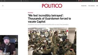 National Guard Forced To Sleep In Parking Garage After Defending Capitol, Dems And GOP Are Furious