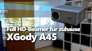 Günstiger Beamer für Zuhause: XGody A45 im Test