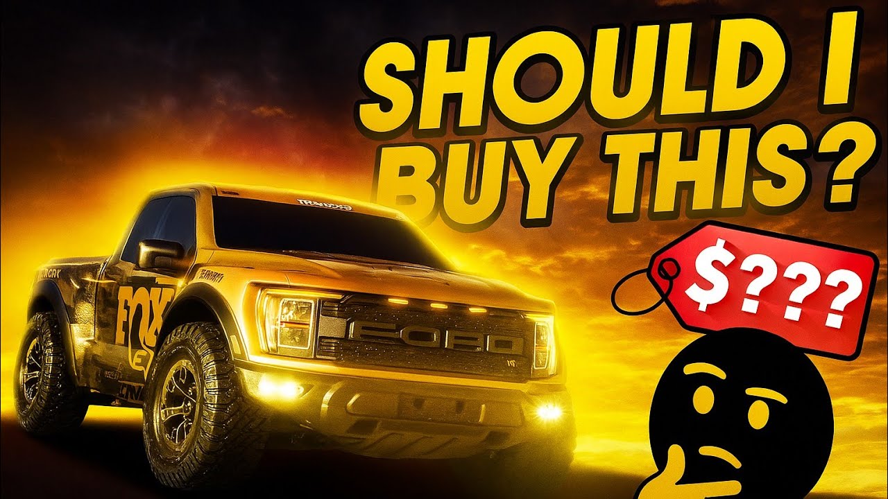 NEW! TRAXXAS Raptor R Ultimate 4s – Is It WORTH It? 🤯 Should I Pull the Trigger?