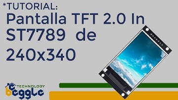 PANTALLA TFT 2.0 IN ST7789 DE 240x340
